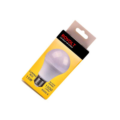 Rovolt LED bulb 15W E27 cool